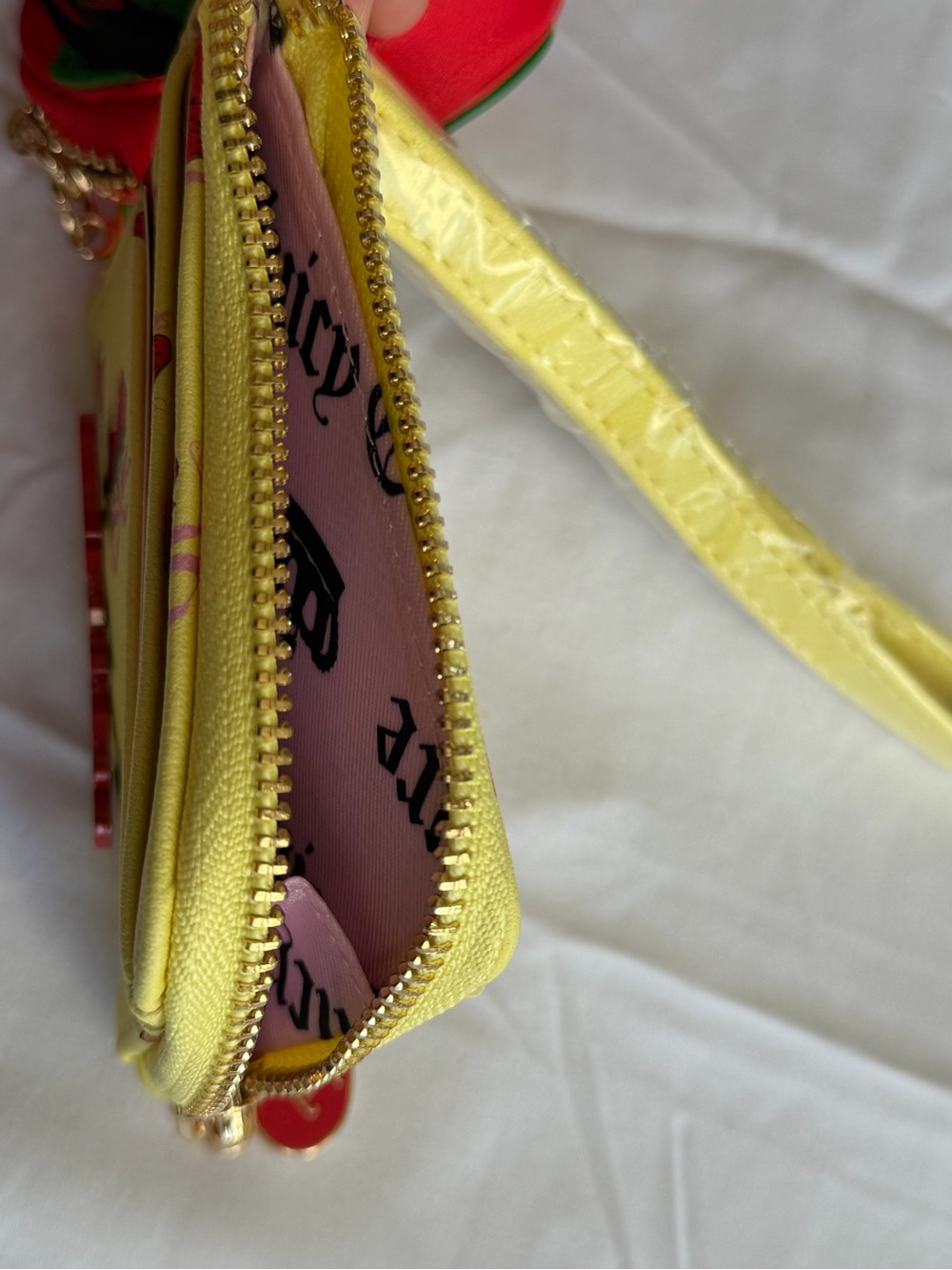 Juicy Couture Sweet Strawberry Wristlet, NWT - Picture 2 of 6